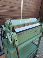 JORG vingerzetbank 3020 cap. 650x1,5mm zetbank, Doe-het-zelf en Verbouw, Gereedschap | Overige machines, Ophalen, Gebruikt