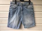 Zara heren spijker korte broek, Ophalen of Verzenden, Zo goed als nieuw, Blauw, W32 (confectie 46) of kleiner