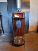 Prachtige ruime houtkachel allesbrander, Huis en Inrichting, Kachels, Ophalen, Gebruikt, Houtkachel, Vrijstaand