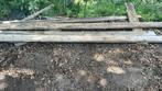 4 lange vuren Balken, Ophalen, Zo goed als nieuw, 250 cm of meer, Balken