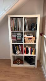 Ikea vakkenkast Kallax wit, Huis en Inrichting, Ophalen, Gebruikt, 100 tot 150 cm, 50 tot 100 cm