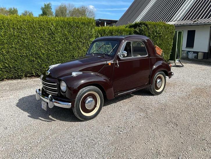 1953 - Fiat - 500C - Oldtimer, Auto's, Oldtimers, Bedrijf, Fiat, Overige brandstoffen, Overige carrosserieën