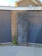 Oude Houten Deur met Louvres / raamluiken, Ophalen, Gebruikt, Minder dan 80 cm, Buitendeur