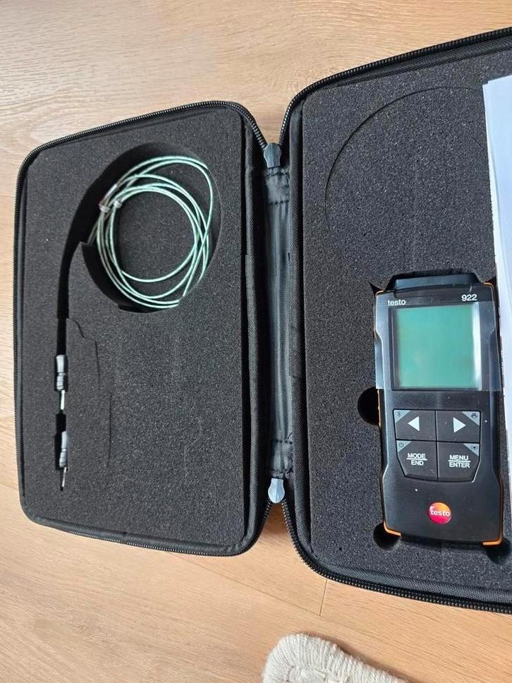 Testo 922 Temperatuurmeter, Doe-het-zelf en Verbouw, Meetapparatuur, Nieuw, Temperatuur, Ophalen of Verzenden