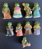 Vintage Beeldje Dorpsfiguur Kikker Resin 9 cm 1991, Verzamelen, Dierenverzamelingen, Ophalen of Verzenden, Gebruikt, Overige soorten