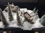 Tiger trekt Opel Blitz uit beek  schaal 1:25, Ophalen, Gebruikt, Groter dan 1:35, Diorama