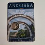 Andorra 2 Euro 2021 - 100 jaar kroning Onze-Lieve-Vrouw, Postzegels en Munten, Munten | Europa | Euromunten, Ophalen of Verzenden