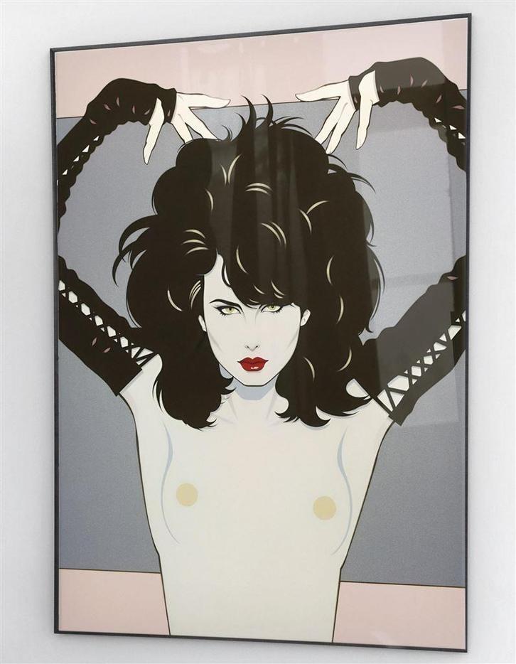 PATRICK NAGEL 80s Playboy Popart Poster affiche, Verzamelen, Posters, Nieuw, Film en Tv, A1 t/m A3, Ophalen of Verzenden