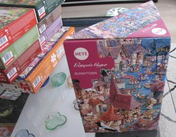 Heye puzzel van Francois Ruyter Bunnytown 1000st beschikbaar voor biedingen