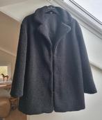 Teddy Winterjas Zwart - Maat L, Ophalen of Verzenden, Zo goed als nieuw, Maat 42/44 (L), Zwart