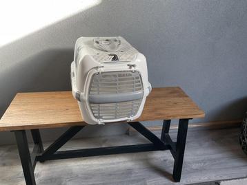 Flamingo  Transport kooi/mand voor katten, afm. 51x31x34 cm beschikbaar voor biedingen