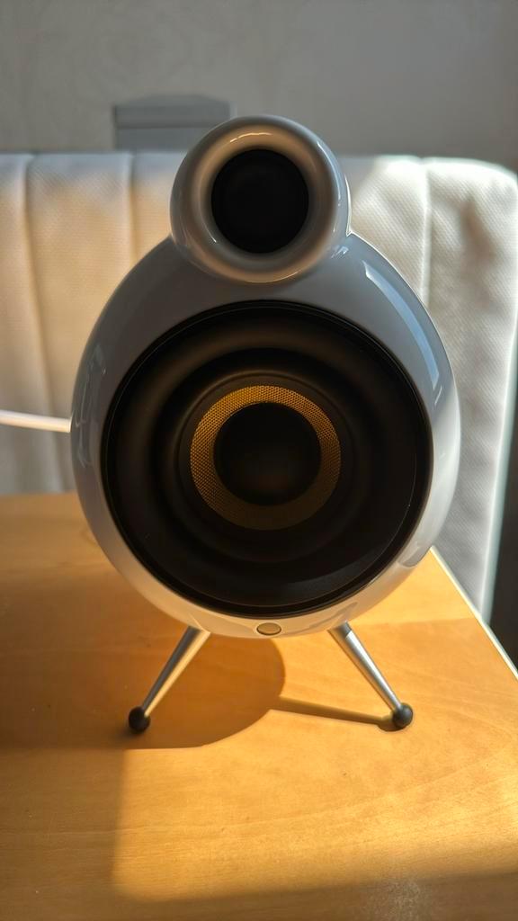 Scandyna SE MK2 White, Audio, Tv en Foto, Luidsprekers, Zo goed als nieuw, Front, Rear of Stereo speakers, Minder dan 60 watt