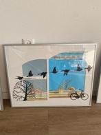 Drieluik ‘Een dag’ (gesigneerd), Ophalen