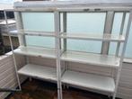 2 Metalen Stellingkast, Ophalen, Gebruikt