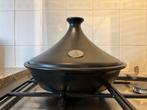 Emile Henri tajine 32 cm mat zwart zgan, Ophalen of Verzenden, Zo goed als nieuw, Overige materialen, Kookpan of Snelkookpan