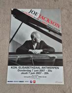 Concert poster Joe Jackson 2007, Ophalen of Verzenden, Gebruikt, Rechthoekig Staand, Muziek