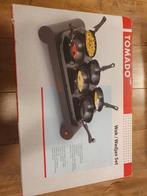 Tomado Wok Set met 6 Pannetjes, Ophalen, Zo goed als nieuw, 4 t/m 7 personen