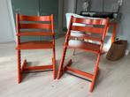 Stokke Tripp Trapp 2x, zeer goede staat, Terracotta, Oranje, Ophalen, Zo goed als nieuw, Meegroeistoel