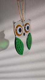 Handgemaakt Glazen Uiltje, Ophalen of Verzenden, Gebruikt
