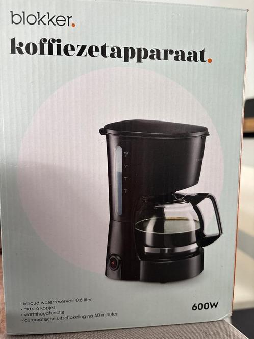 Koffiezetapparaat, Witgoed en Apparatuur, Koffiezetapparaten, Nieuw, Gemalen koffie, Koffiemachine, 4 tot 10 kopjes, Afneembaar waterreservoir