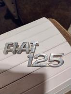 Fiat 125 Logo embleem, nette staat, Ophalen of Verzenden