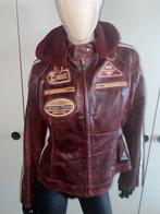 Mooie nieuwe echte leer motorjack in maat 2XL valt als 40, Motoren, Kleding | Motorkleding, Ophalen of Verzenden, Nieuw zonder kaartje