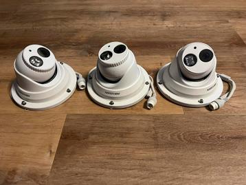 3x Hikvision camera’s te koop beschikbaar voor biedingen
