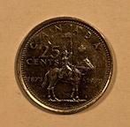 Canada 25 Cent 1973 (Herdenkingsmunt), Ophalen of Verzenden, Noord-Amerika, Losse munt