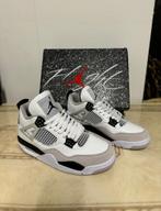 Jordan 4 Retro Military Black - Maat 40 t/m 43 - Nieuw, Wit, Nike, Nieuw, Ophalen of Verzenden