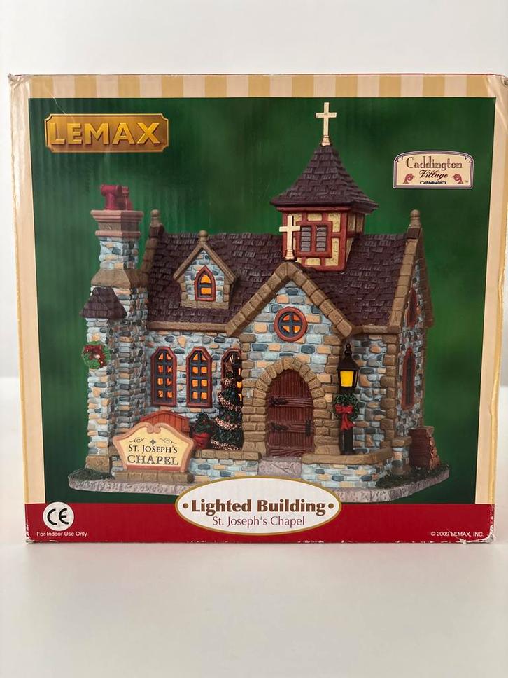 Lemax Caddington Village - St. Joseph's Kapel #95841, Diversen, Kerst, Zo goed als nieuw, Ophalen of Verzenden