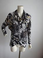 Frank Lyman top-shirt mt 36, Kleding | Dames, Verzenden, Zwart, Zo goed als nieuw, Lange mouw