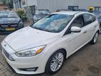 Ford FOCUS 2.0 Automaat Leder Camera Unieke Auto, Auto's, Gebruikt, 4 cilinders, Startonderbreker, Wit