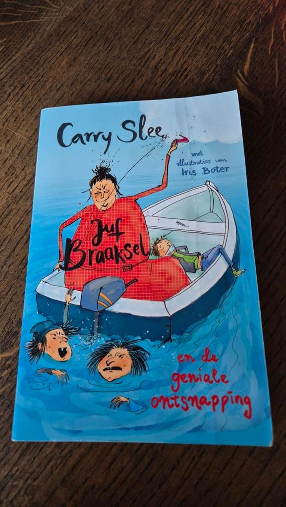 Carry Slee - Juf Braaksel en de geniale ontsnapping, Gelezen, Fictie algemeen, Carry Slee, Ophalen of Verzenden
