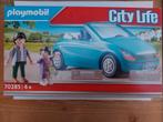 Playmobil City Life Auto met Familie - Set 70285, Ophalen of Verzenden, Zo goed als nieuw, Complete set
