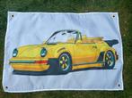 PORS 911 CABRIO BANNER 60X90 MET BEVESTIGGINGS OGEN, Auto diversen, Wieldoppen, Ophalen of Verzenden, Nieuw