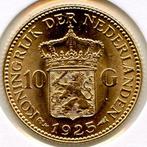 gouden tientje 10 gulden 1925 I PR, Postzegels en Munten, Ophalen of Verzenden, Goud