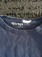 Donkerblauw effen shirt Maat 80 hh, Kinderen en Baby's, Babykleding | Maat 80, Dirkje, Onbekend, Ophalen of Verzenden, Zo goed als nieuw