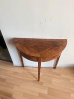 Antieke Half Ronde Sidetable, Huis en Inrichting, Tafels | Sidetables, Ophalen, Gebruikt, 50 tot 100 cm, Overige vormen
