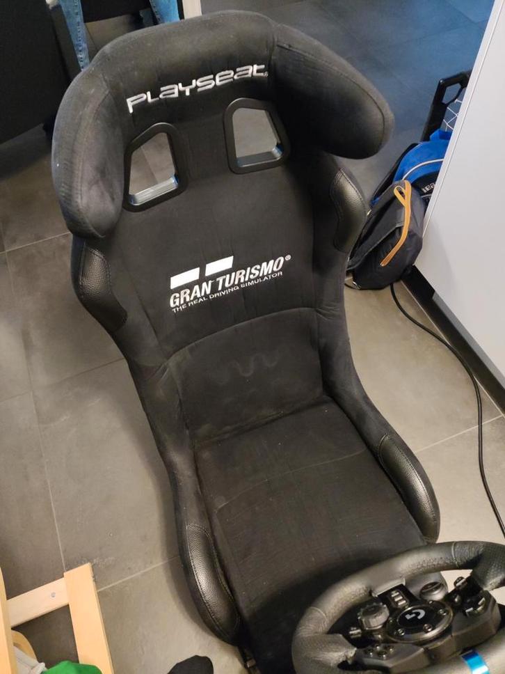 GRAN TURISMO Playseat + G29, Spelcomputers en Games, Spelcomputers | Sony PlayStation Consoles | Accessoires, Zo goed als nieuw
