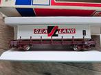 Jouef modeltrein container wagon zgan in doos, Hobby en Vrije tijd, Modeltreinen | H0, Gelijkstroom, Wagon, Ophalen of Verzenden