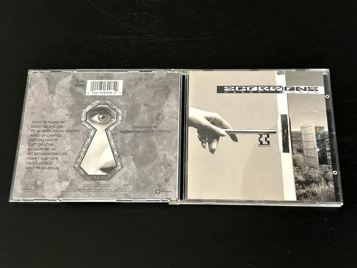 CD - Scorpions - Crazy World, Cd's en Dvd's, Cd's | Hardrock en Metal, Zo goed als nieuw, Verzenden