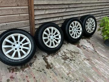 Velgen Winterwielen Mercedes E-Klasse w211 2002 (225/55R16) beschikbaar voor biedingen
