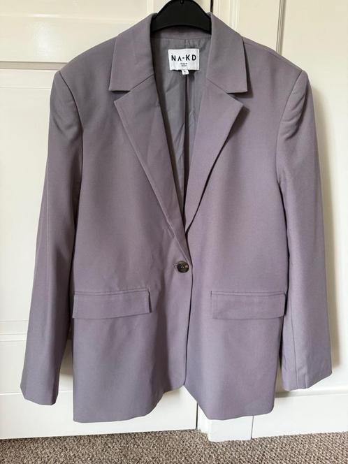 NA-KD oversized lila-paarse blazer maat S (nieuw), Kleding | Dames, Jasjes, Kostuums en Pakken, Nieuw, Jasje, Maat 36 (S), Paars