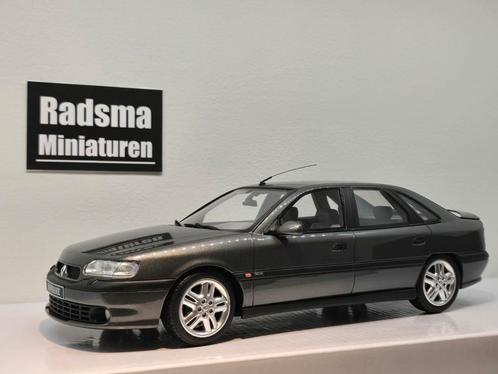 Renault Safrane Biturbo - Grijs metallic - 1:18 Ottomobile, Hobby en Vrije tijd, Modelauto's | 1:18, Zo goed als nieuw, Auto, OttOMobile