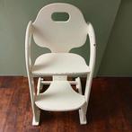 Witte meegroeistoel kinderstoel van het merk Tiamo Wood Coll, Kinderen en Baby's, Kinderstoelen, Ophalen, Gebruikt, Meegroeistoel