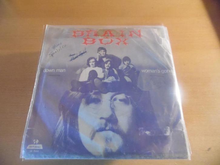 brainbox. down man., Cd's en Dvd's, Vinyl Singles, Gebruikt, Single, Overige genres, 7 inch, Ophalen