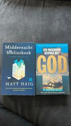 2 boeken Matt Haig - Middernachtbibliotheek, Boeken, Ophalen of Verzenden, Zo goed als nieuw, Nederland, Matt Haig