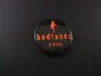 Badlands Festival 1996 Lottum ( Limburg) button, Verzenden, Gebruikt, Overige onderwerpen