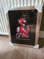 Michael Schumacher schilderij met handtekening 30x40, Overige materialen, Minder dan 50 cm, Nieuw, Ophalen of Verzenden