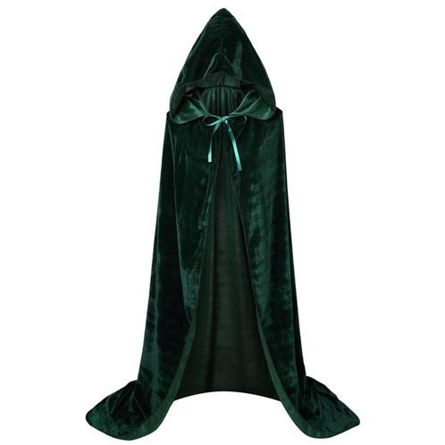 Groene cape (volwassene kinder dames meisjes mantel feest), Hobby en Vrije tijd, Kostuums, Theaterbenodigdheden en LARP, Nieuw